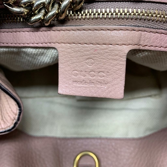 100% Auth Gucci Soho Medium Calfskin Crossbody Bag - Picture 10 of 13